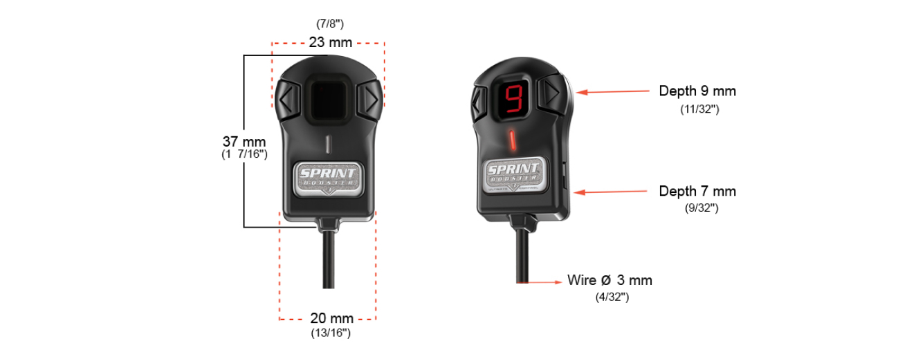 Sprint Booster diseño compacto